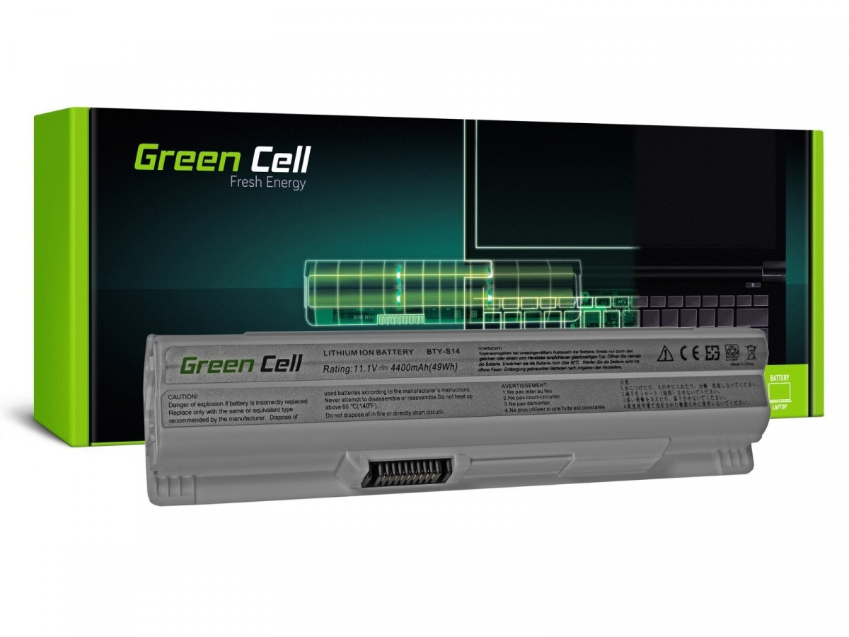 Green Cell Bateria BTY-S14 BTY-S15 do MSI CR650 CX650 FX400 FX600 FX700 GE60 GE70 GP60 GP70 GE620 (Biała)