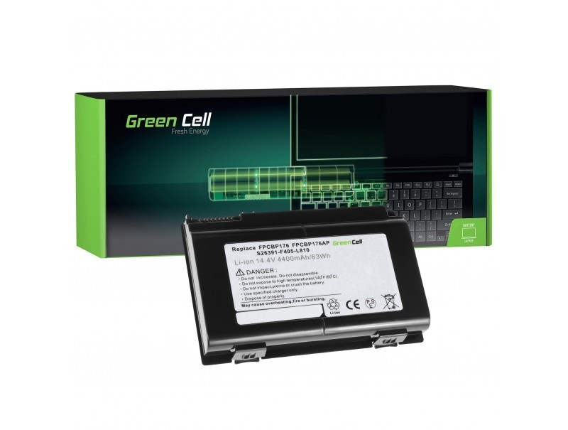 Green Cell Bateria do Fujitsu E8410 14,4V 4,4Ah