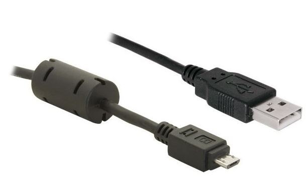 DeLOCK Kabel USB micro->USB-A 2.0 1m czarny ferryt 82299