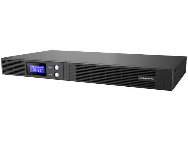 PowerWalker UPS Rack VI 1000 R1U Line-Interactive 1000VA 4X IEC C13 USB HID RS-232 1U