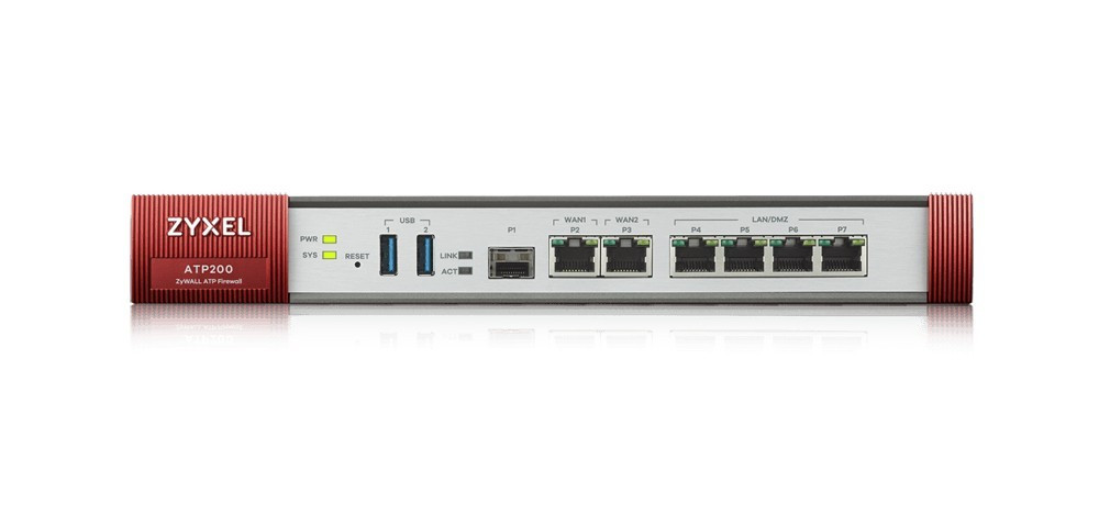 ZyXEL Firewall ATP 10/100/1000 2WAN 4LAN ATP200-EU0102F