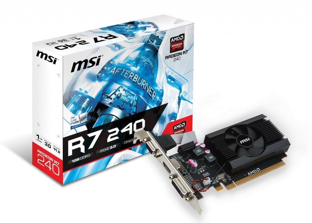MSI Radeon R7 240 1GD3 64B LP 1GB