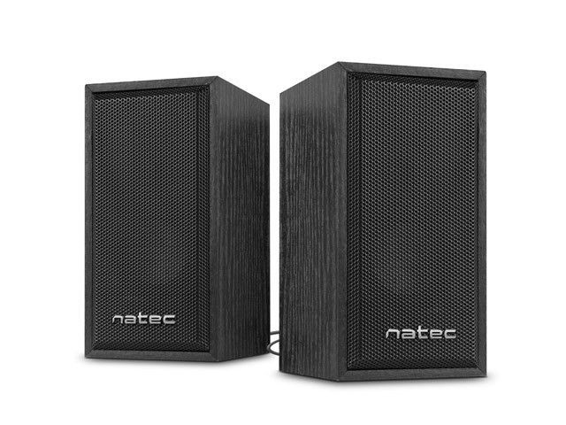 NATEC Głośniki 2.0 Panther 6W RMS czarne