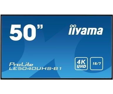 iiyama Monitor wielkoformatowy 50 LE5040UHS-B1 LAN,AMVA3,18/7,4K