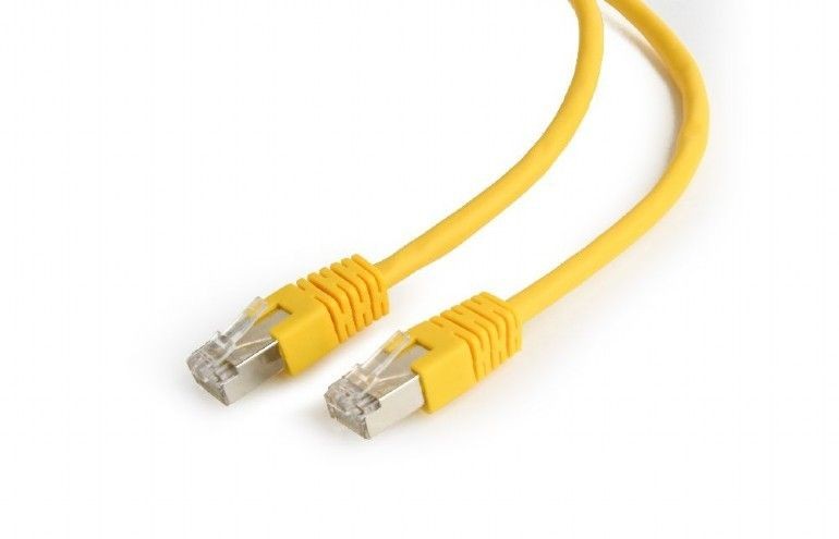 Gembird patchcord RJ45 kat 6 FTP 0.25m żółty