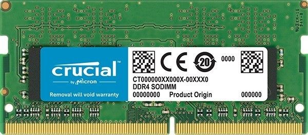 Crucial CT4G4SFS8266 memory module 4 | GB 1 x 4 GB DDR4 2666 MHz | CT4G4SFS8266, 4 GB, 1 x 4 GB, DDR4, 2666 MHz, 260-pin SO-DIMM