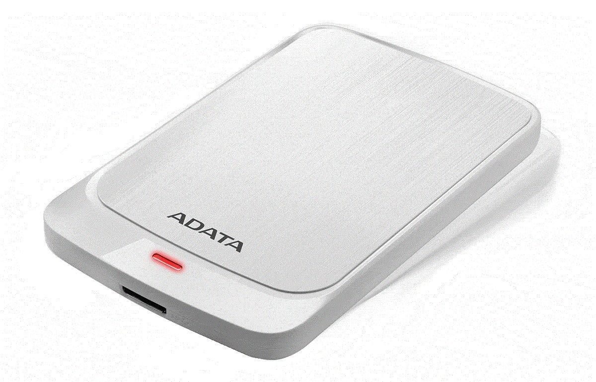 A-Data ADATA Externí HDD 2TB 2,5 USB 3.1 AHV320, bílý