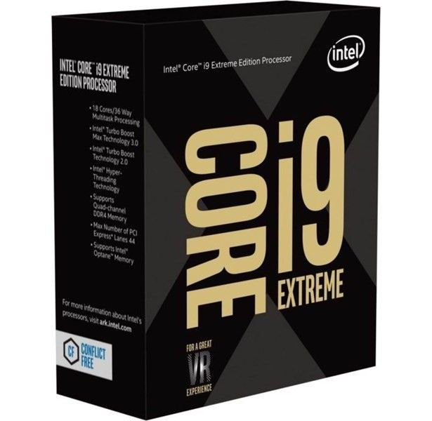 Intel CPU Core i9-9980XE / LGA2066 / Box +++ 18-Cores - 36 Threads - 24.75 MB Cache-Speicher