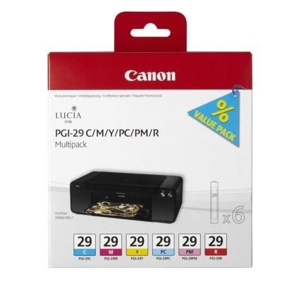 Canon CARTRIDGE PGI-29 CMY/PC/PM/R MULTI-PACK pro PIXMA PRO 1 (400 str.)