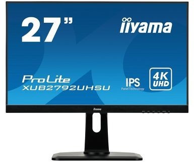 iiyama Monitor 27 cali XUB2792UHSU-B1 4K,IPS,USB,DP,HDMI,PIP