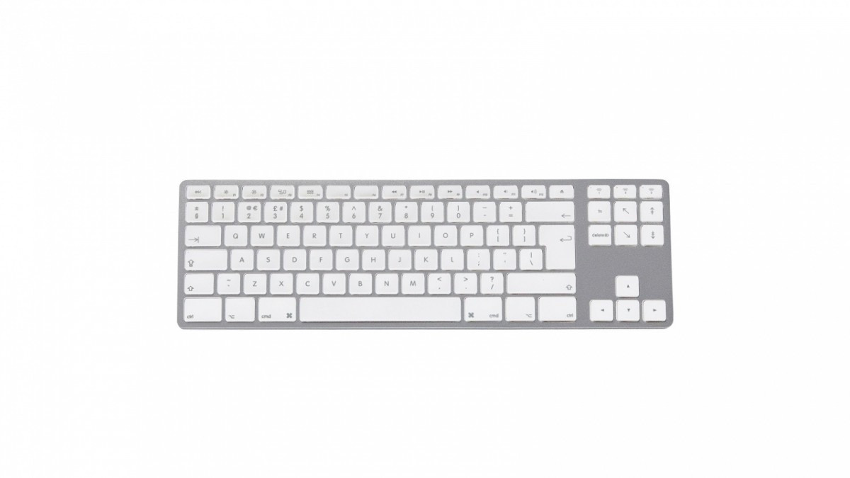 Matias Klawiatura aluminiowa Mac Tenkeyless Bluetooth Srebrna