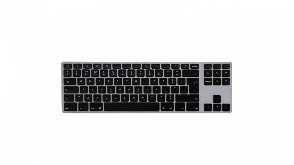 Matias Klawiatura aluminiowa Mac Tenkeyless RGB szara