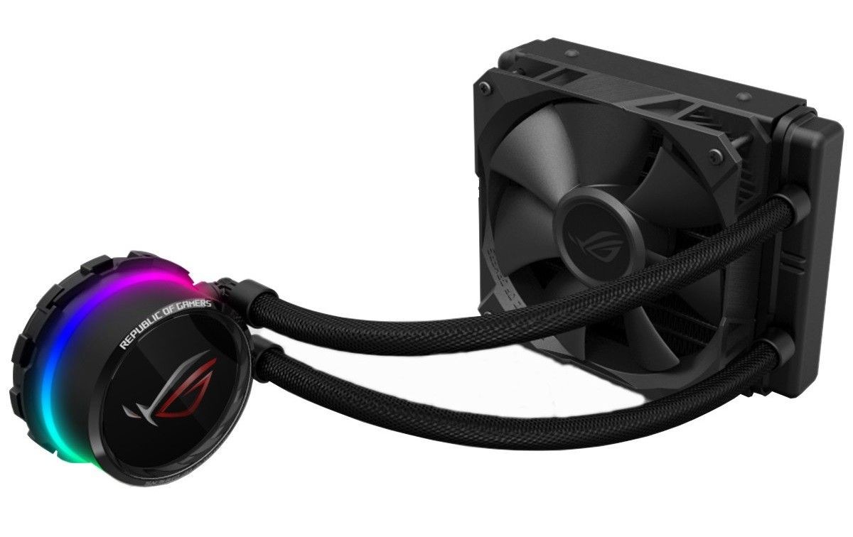 Asus Chłodzenie ROG Ryuo 120 AURA Sync RGB, OLED, Liquid, 120mm