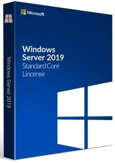 Microsoft Windows Server Standard 2019 64bit ENG 16Core 5CAL DVD Box