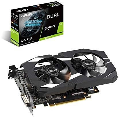 Asus Karta grafiki Dual GeForce GTX 1660 Ti OC editio