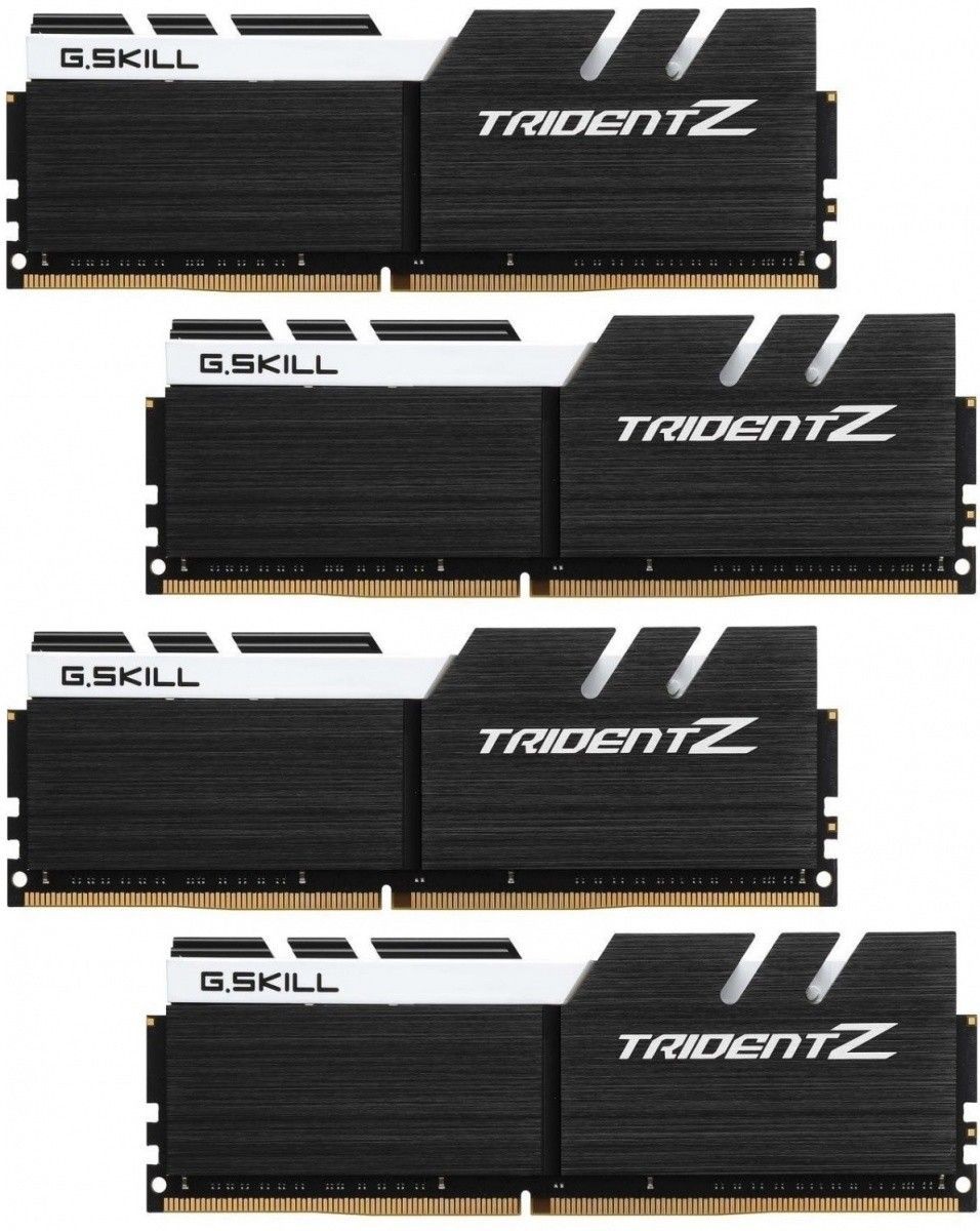 GSkill RAM TridentZ Series - 64 GB (4 x 16 GB Kit) - DDR4 3200 DIMM CL16 <p>Basierend auf dem starken Erfolg der Trident-Serie repräsentiert die Trident Z-Serie eine
