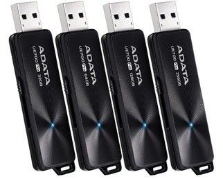 A-Data ADATA Flash Disk 64GB UE700PRO, USB 3.1 DashDrive Elite (R:190/W:50 MB/s) černá
