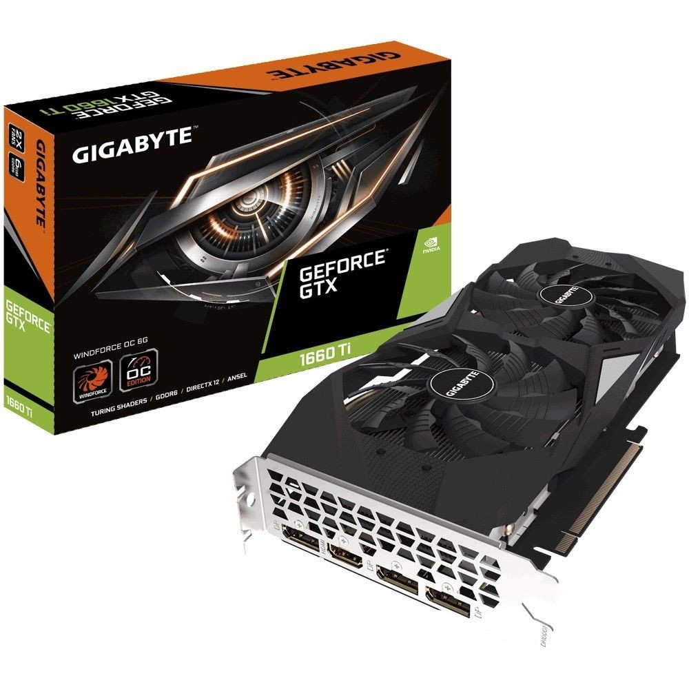 Gigabyte GeForce GTX 1660 Ti WindForce OC 6GB