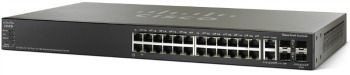   Cisco SG500-28 24x10/100/1000, 4xGig(2x5G SFP) Stackable Managed Switch (Sieci/Routery)