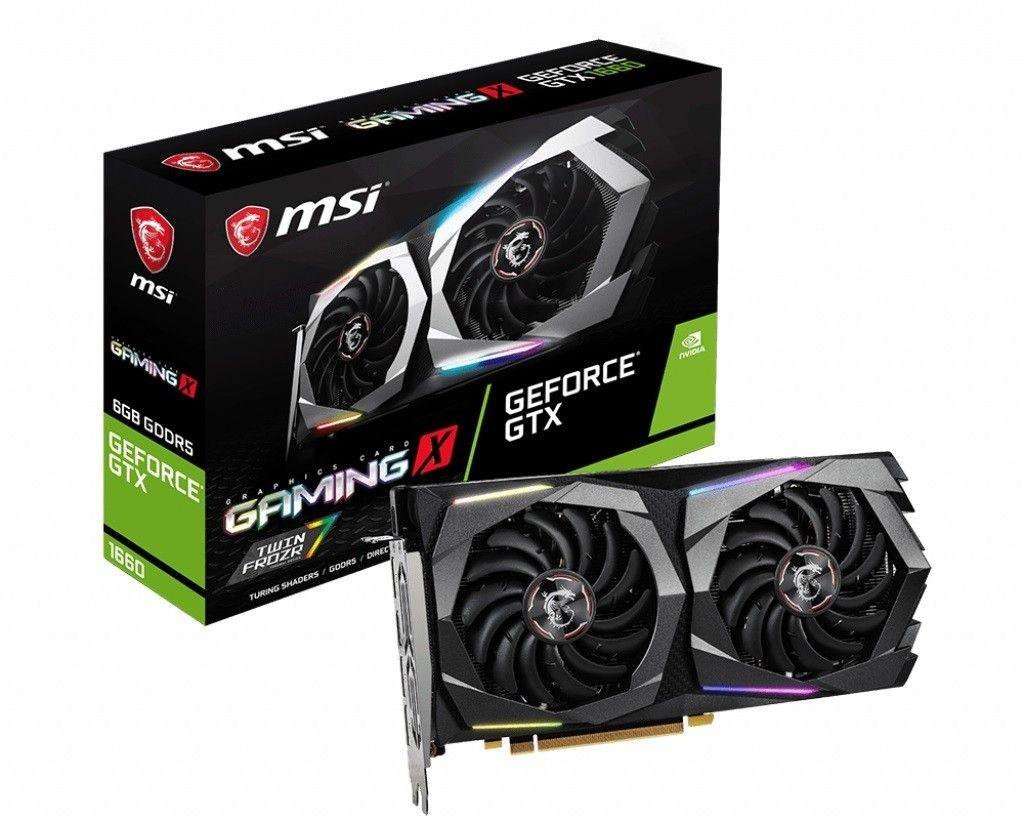 MSI GeForce GTX 1660 Gaming X 6GB