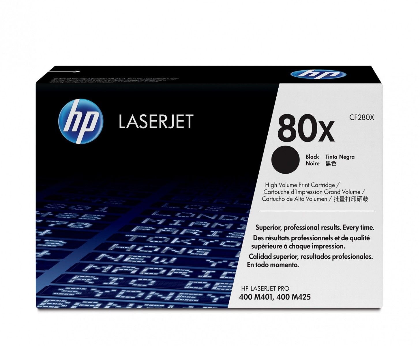 HP CF280X Toner 80X black 6800str LJ Pro 400 M401/MFP M425