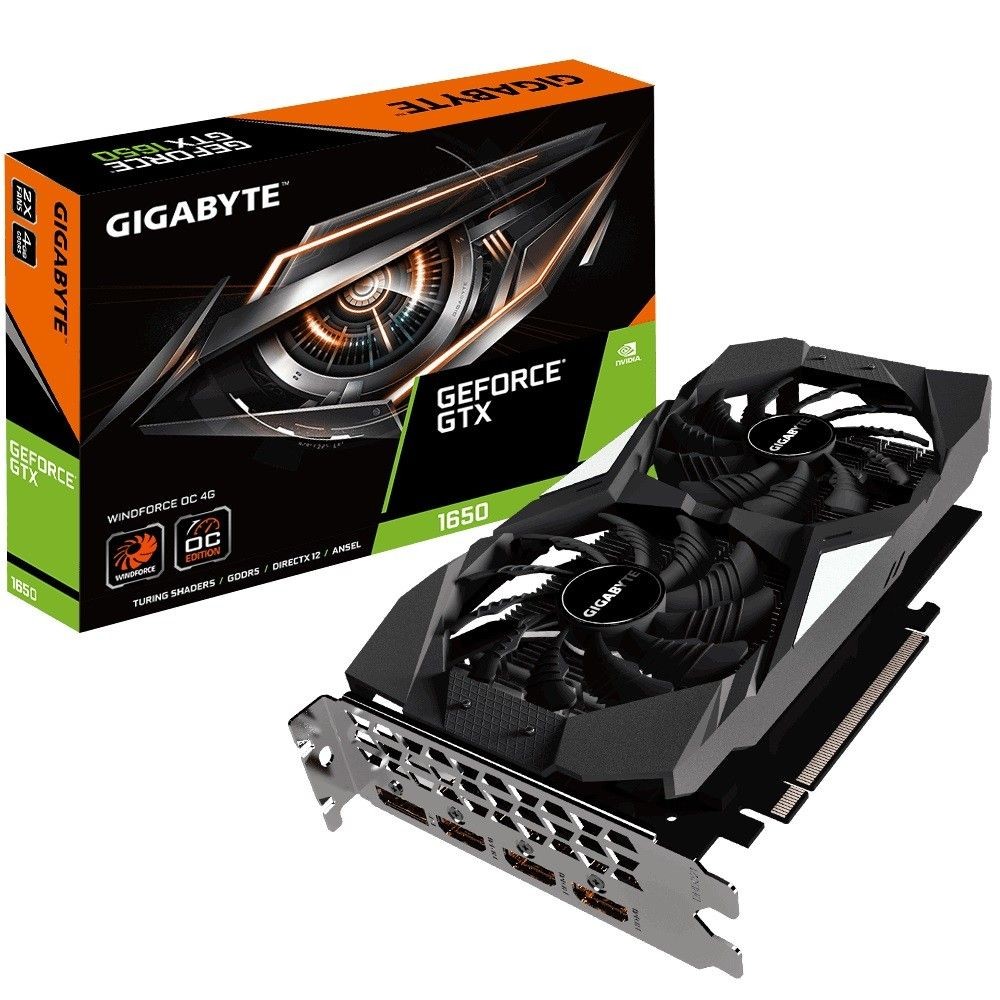 Gigabyte GeForce GTX 1650 WindForce OC 4GB