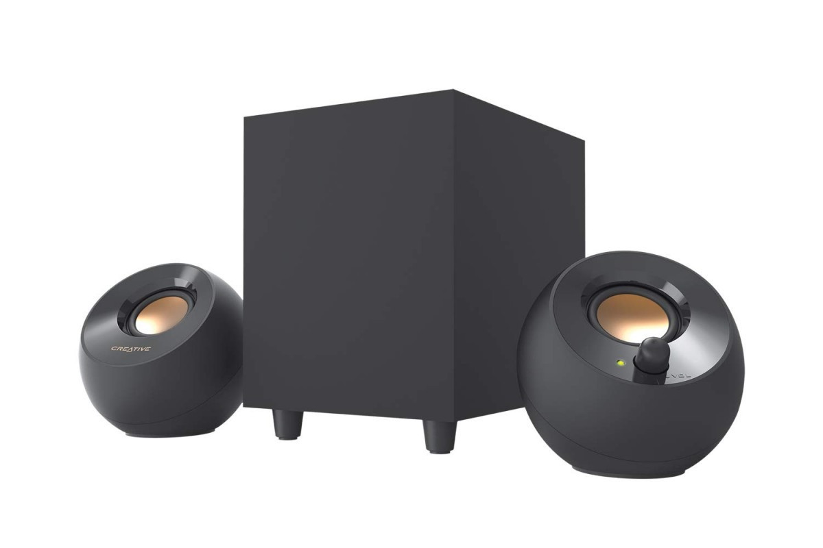 Creative Głośniki Pebble Plus 2.1 USB czarne
