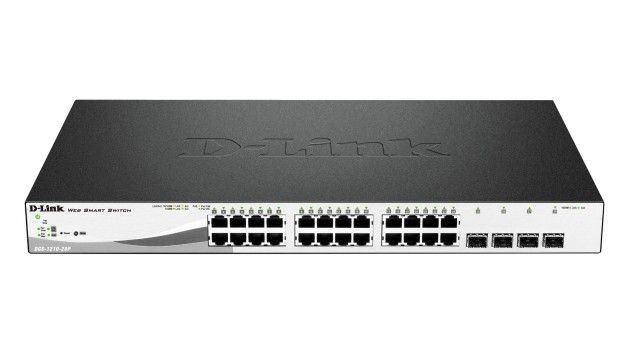 D-Link Switch DGS-1210-28P 24xGBit/4xSFP 19 Managed PoE (193W)