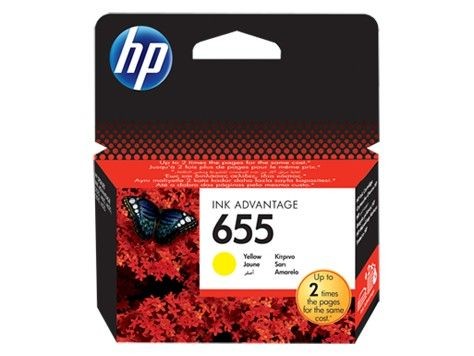 HP CZ112AE BHK Tusz 655 yellow