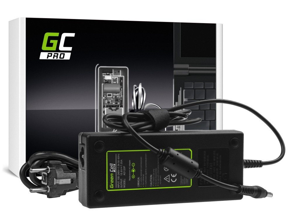 Green Cell Zasilacz PRO 15.6V 7.05 A 110W Panasonic CF-19