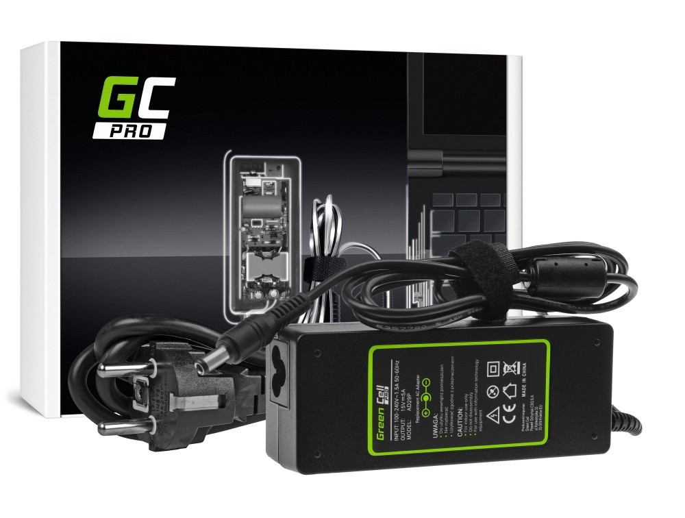 Green Cell Zasilacz PRO 15V 5A 75W do Toshiba A10 A11