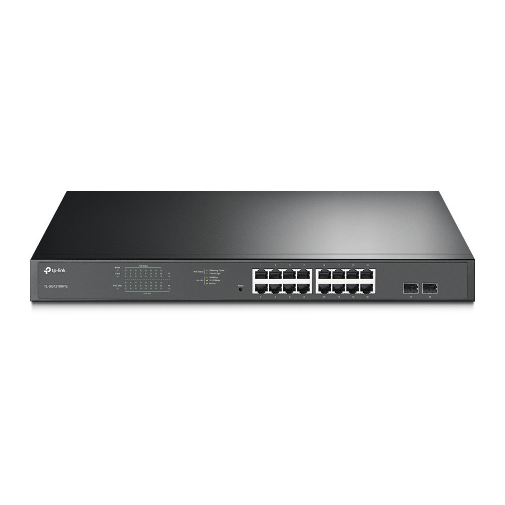 TP-Link Przełącznik SG1218MPE 16xGE PoE+ 2xSFP
