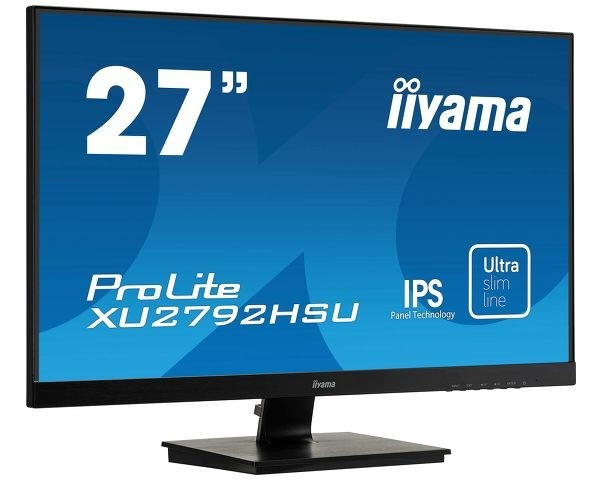iiyama Monitor 27 cali XU2792HSU-B1 IPS,Full HD,HDMI,DP,VGA,USB,SLIM