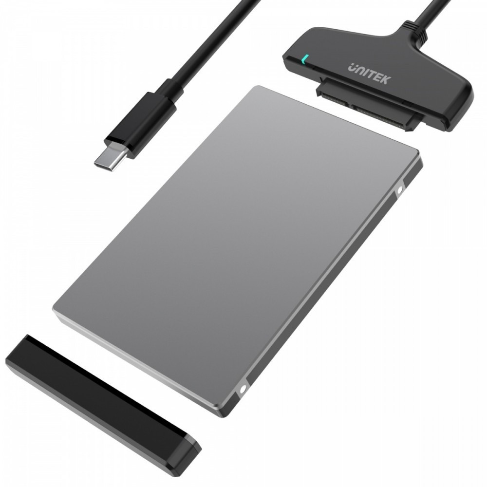 Unitek Adapter USB 3.1 TYP-C do SATA III 6G, 2,5 HDD/SSD, Y-1096A