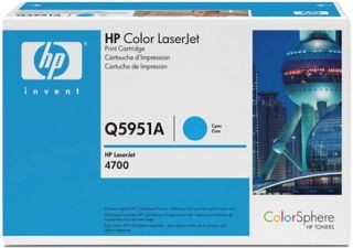 HP 643A Colour LaserJet original toner cartridge cyan standard capacity 10.000 pages 1-pack