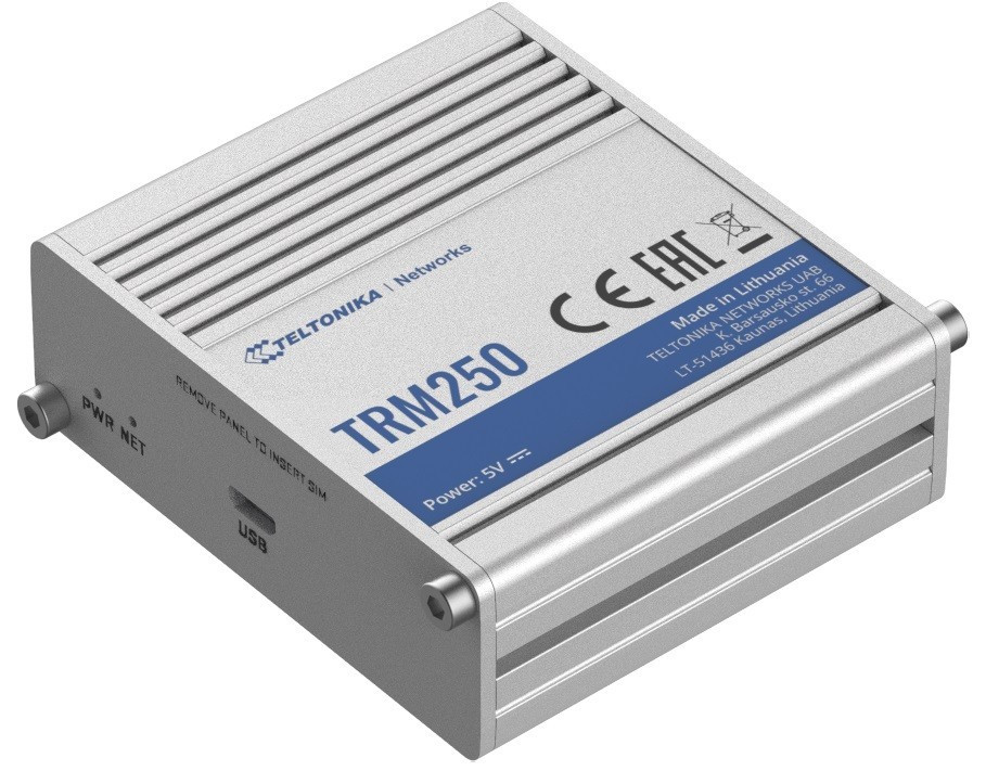 Teltonika Modem LTE TRM250 (Cat M1/NB), 2G, USB