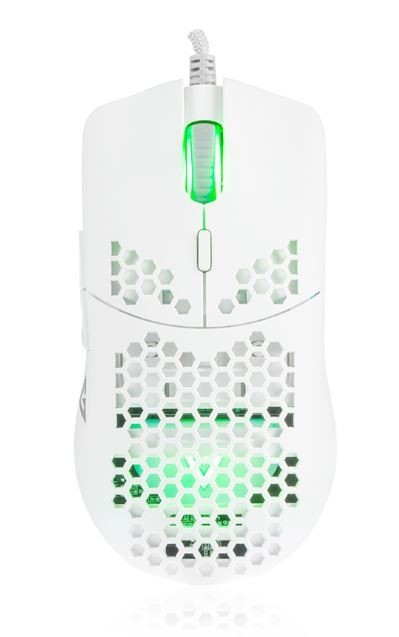 ModeCom Mysz optyczna przewodowa biała VOLCANO SHINOBI 3327