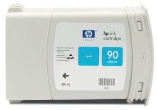 HP 90 original ink cartridge cyan standard capacity 400ml 1-pack