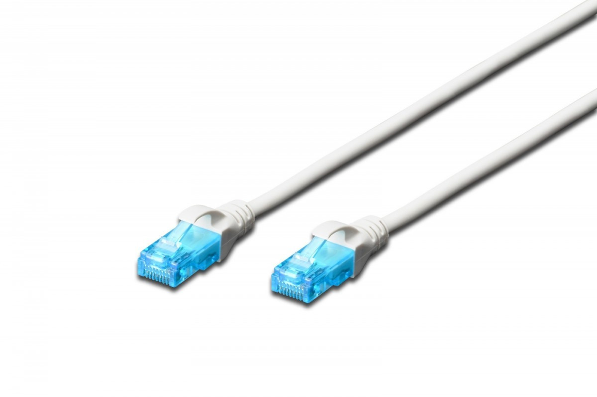 Assmann Patch cord U/UTP kat.5e PVC 10m Biały