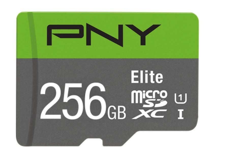 PNY Technologies Karta pamięci MicroSDXC Elite 256GB P-SDU256V11100EL-GE