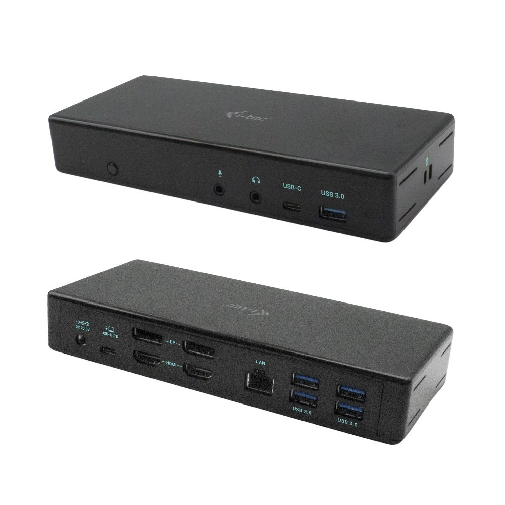 iTec Stacja dokująca USB-C Quattro Display Docking Station Power Delivery 85 W