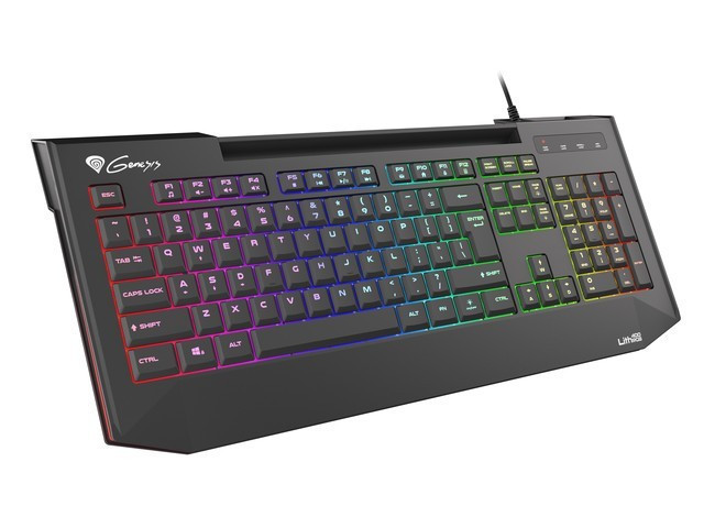 Genesis Klawiatura Lith 400 podświetlenie RGB X-Scissor