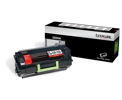 Lexmark 52D0HA0 Toner 520HA black 25000 str. MS810de / MS810dn / MS810dtn / MS810n