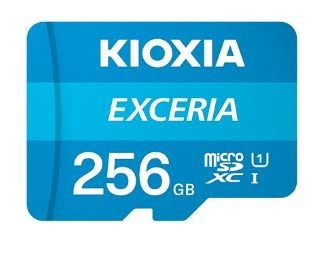 Kioxia Pamięć microSD 256GB M203 UHSI U1 adapter Exceria