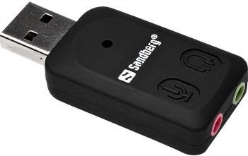 Sandberg 133-33 zewnętrzna karta dźwiękowa USB to Sound Link