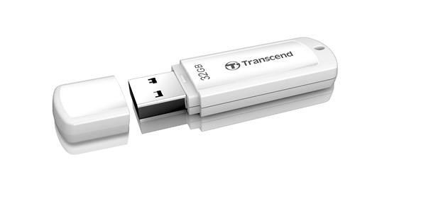 Transcend TS32GJF370 Flashdrive 32GB Jetflash 370 USB 2.0 White