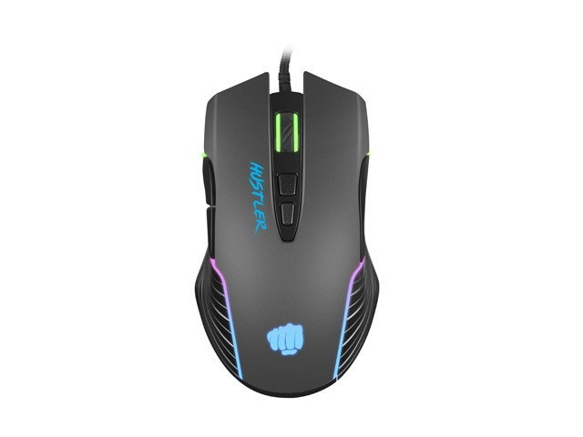 NATEC Mysz Hustler 6400 DPI RGB