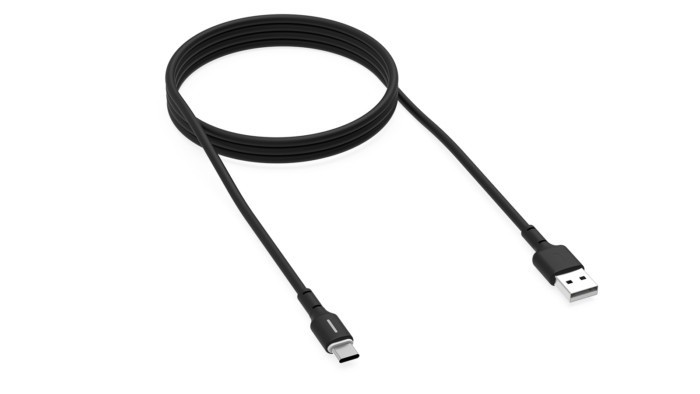 KRUX Kabel USB-A - USB-C LED 1,2 M