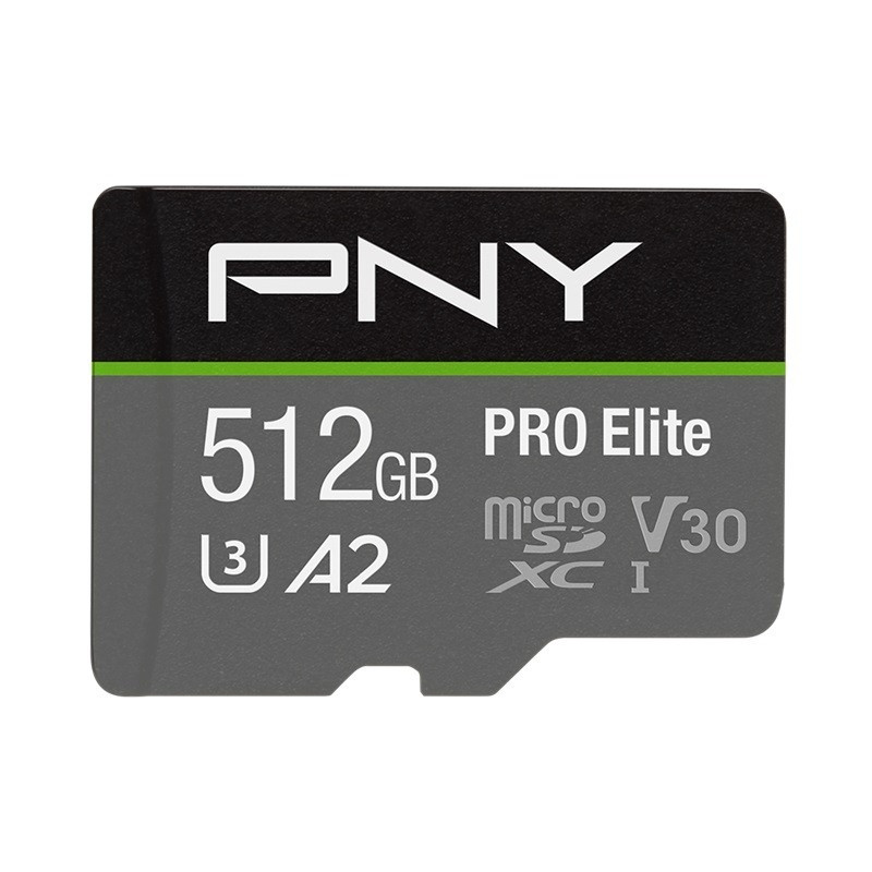 PNY Technologies Karta pamięci MicroSDXC Elite 512GB P-SDUX512U3100PRO-GE