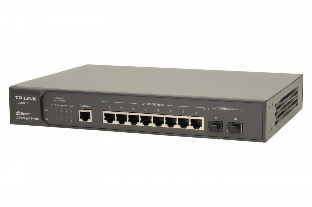 TP-Link TL-SG3210 switch 8xGE 2xSFP